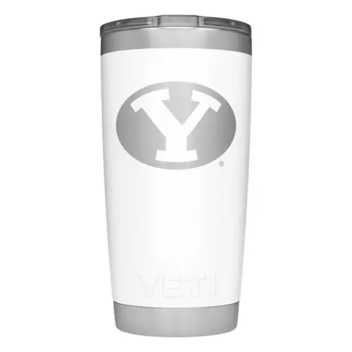 YETI BYU Cougars 20oz Rambler Tumbler 1 YETI BYU Cougars 20oz Rambler Tumbler