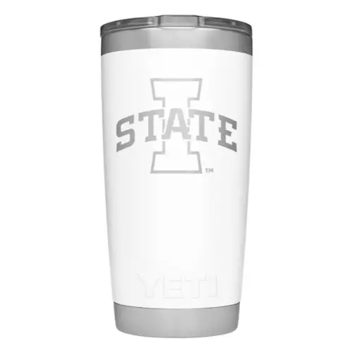 YETI Iowa State Cyclones 20oz Rambler Tumbler 1 YETI Iowa State Cyclones 20oz Rambler Tumbler