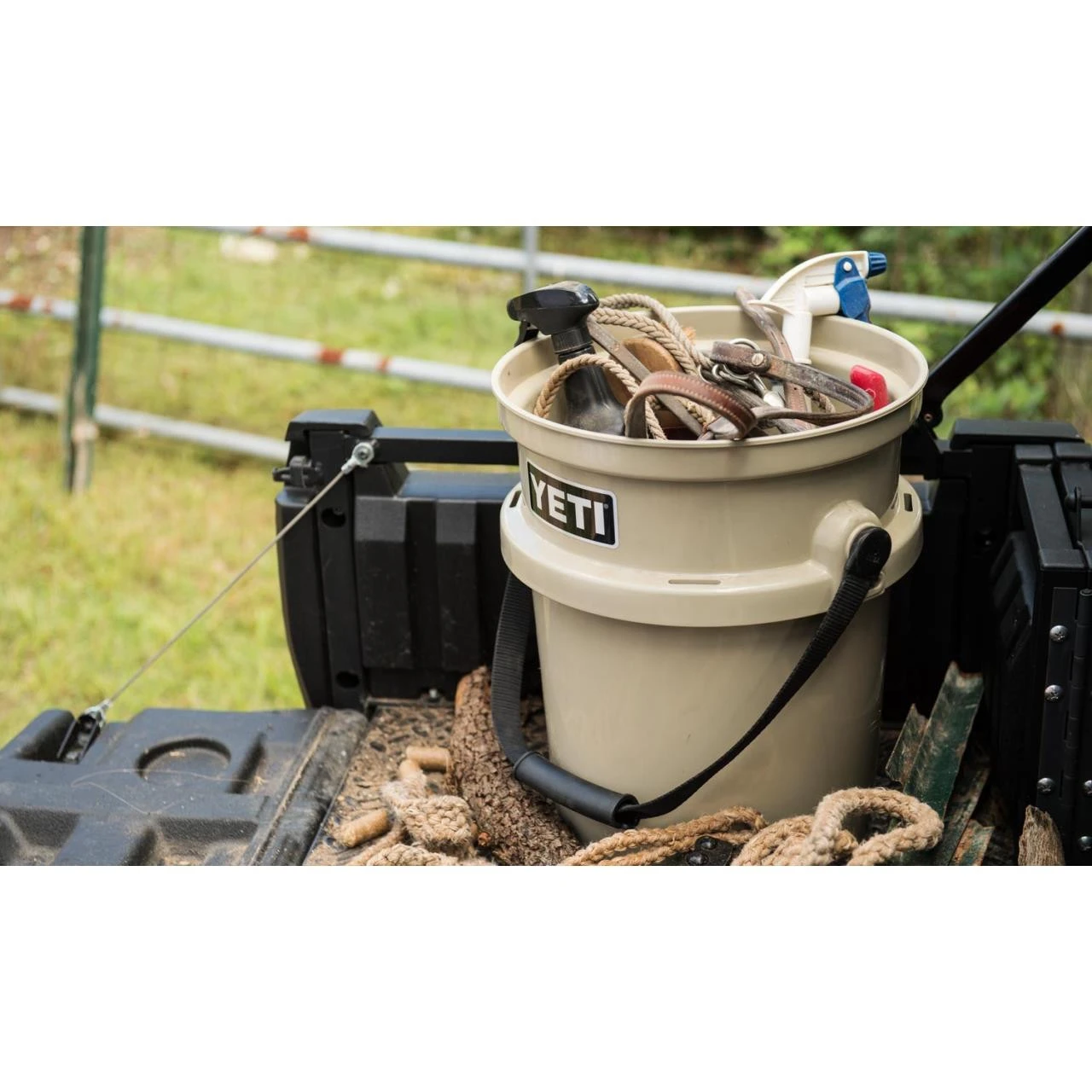 Yeti Loadout Bucket Tan 1 Yeti Loadout Bucket Tan