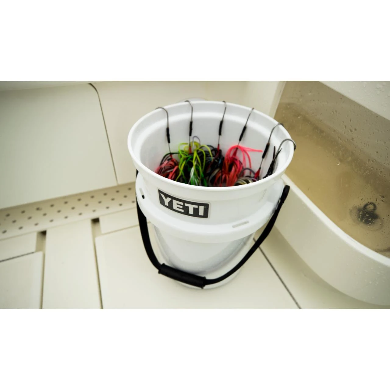 Yeti Loadout Bucket - White 1 Yeti Loadout Bucket - White
