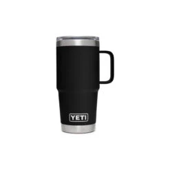 Yeti Rambler 20oz Travel Mug With Stronghold Lid - Black